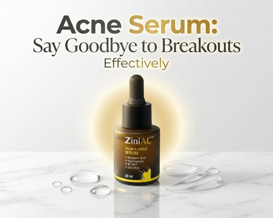Acne Serum: Say Goodbye to Breakouts Effectively - ZiniAC Acne Control Serum