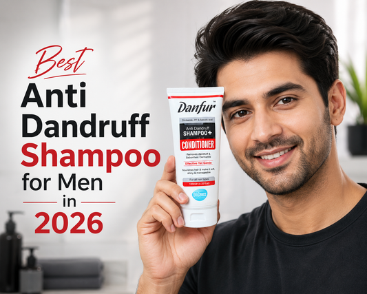 Best Anti Dandruff Shampoo for Men in 2026 - Danfur Anti Dandruff Shampoo