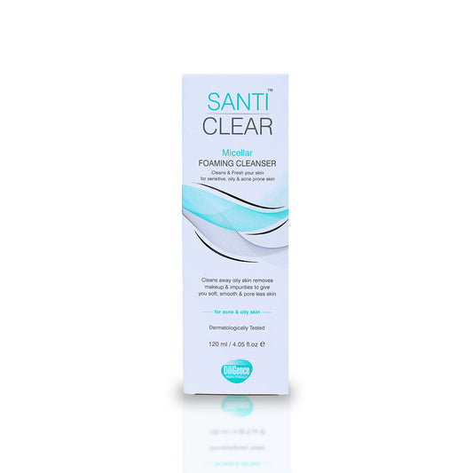 Which Skin Cleanser Is Best for Oily Skin in Pakistan? - SANTI CLEAR Micellar Foaming Cleanser