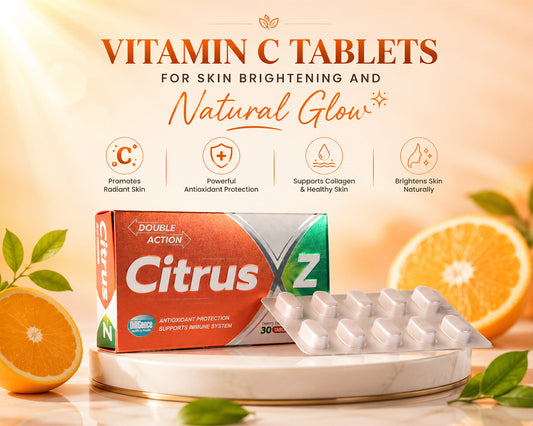 Vitamin C Tablets for Skin Brightening and Natural Glow - Best Skin Brightening Tablets