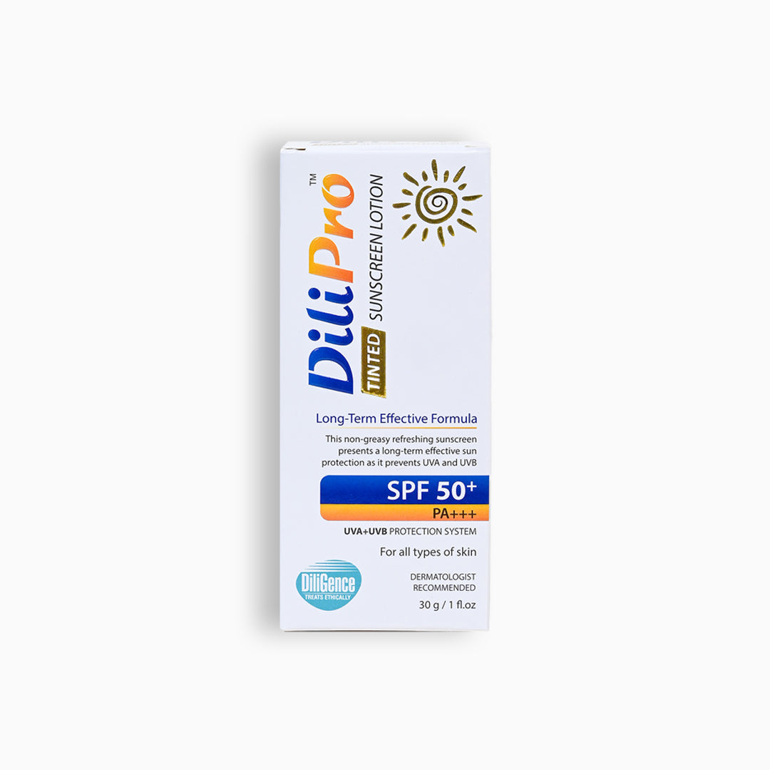Tinted Sunscreen – DiliPro spf 50+