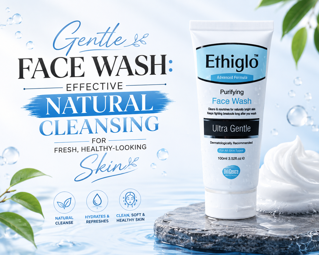 Gentle Face Wash: Effective Natural Cleansing for Fresh, Healthy-Looking Skin - Ethiglo Purifying Face Wash