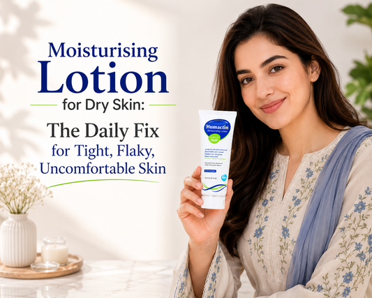 Moisturising Lotion for Dry Skin: The Daily Fix for Tight, Flaky, Uncomfortable Skin - Humactin Moisturising Lotion
