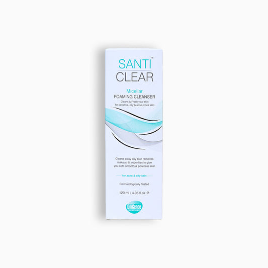 Which Face Cleanser Is Best for Oily Skin in Pakistan? – SANTI CLEAR Micellar Foaming Cleanser