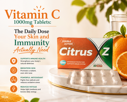 Vitamin C 1000mg Tablets in Pakistan: The Daily Dose Your Skin and Immunity Actually Need - Citrus Z Tablets