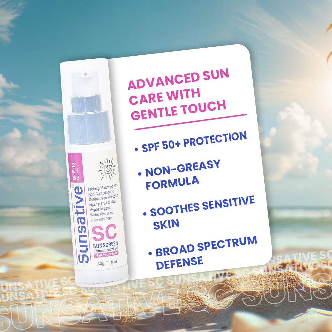 Sunsative Sunscreen Gel SPF40