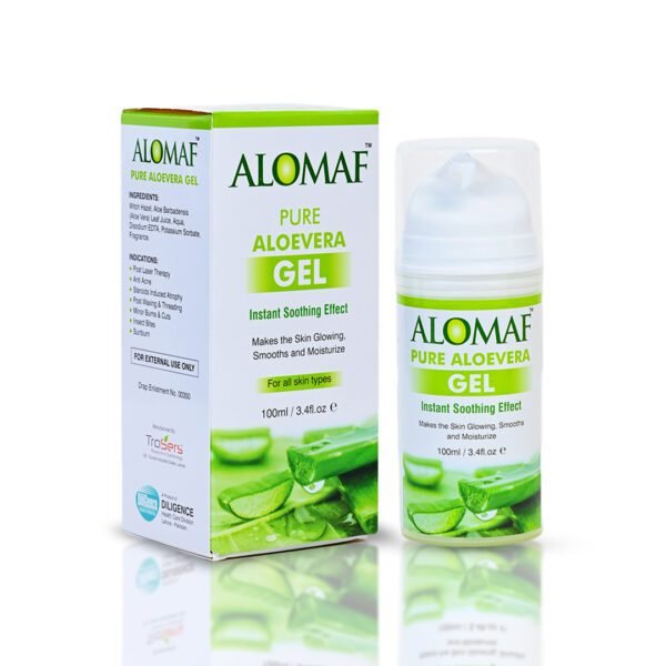 Alomaf Pure Aloe Vera Gel for Skin - Diligence Healthcare